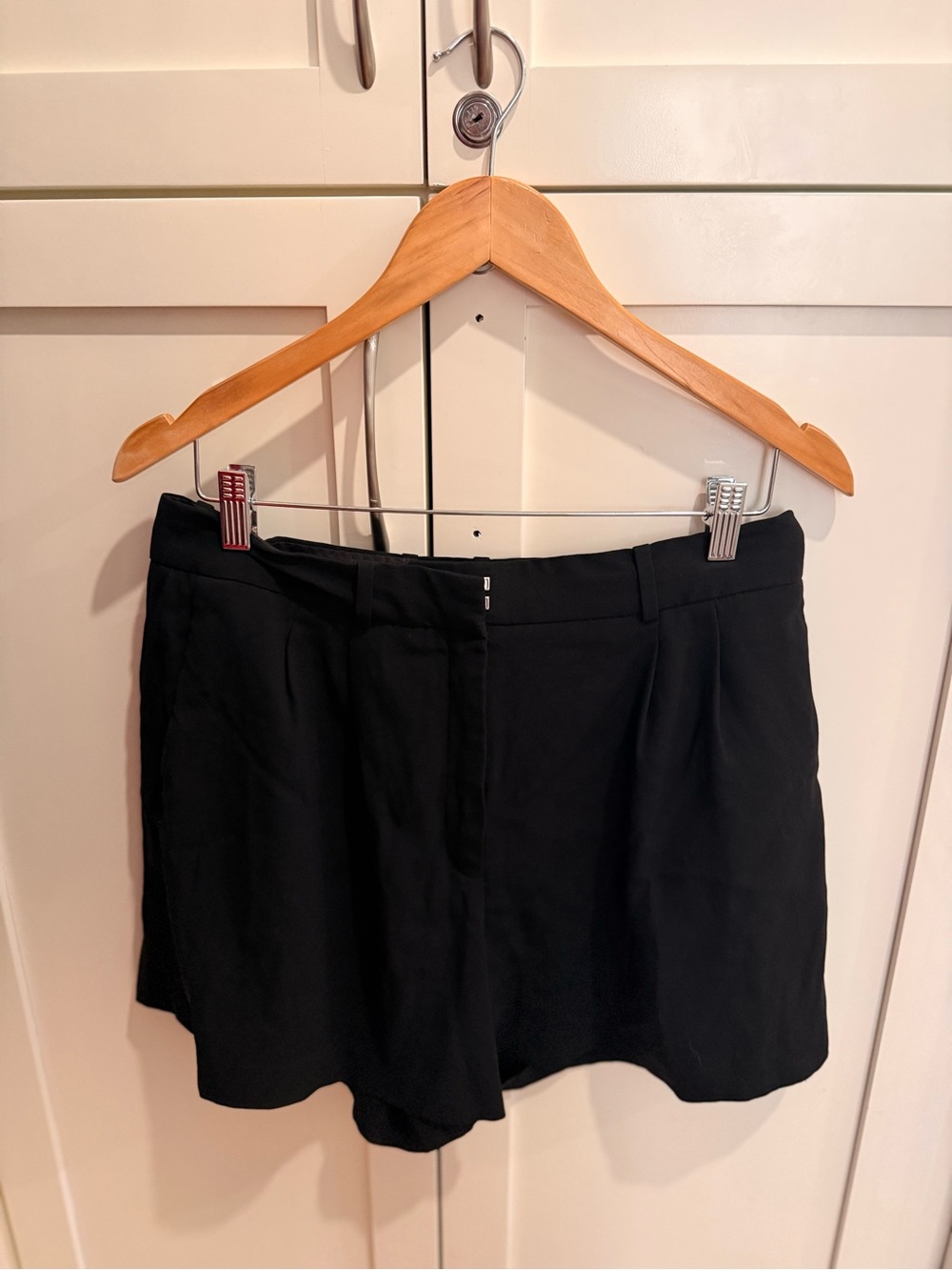 Babaton Black Tailored Bermuda Shorts